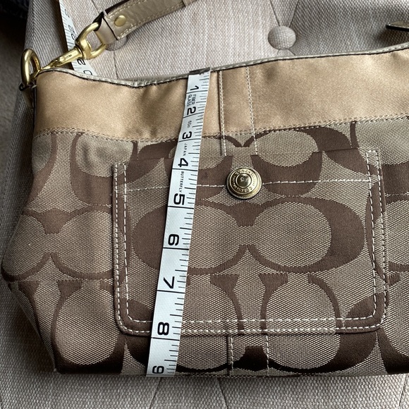 Coach Signature Carly Canvas Bag - Picture 6 of 6